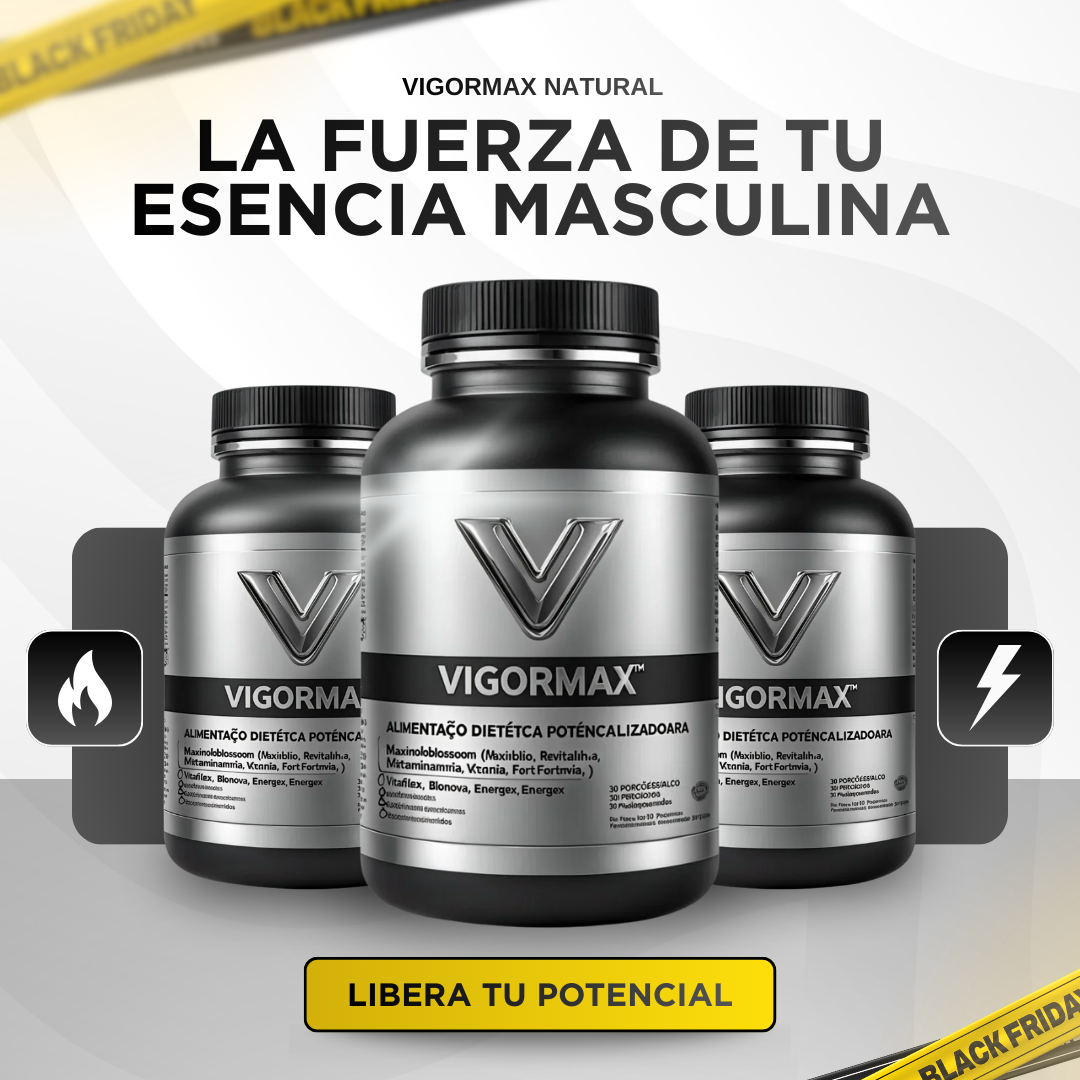 VigorMax más Vitalidad, rendimiento y salud masculina